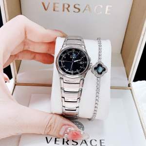 Đồng Hồ Nữ Citizen EW1360-56E Eco Drive Size 28 Black Sapphire