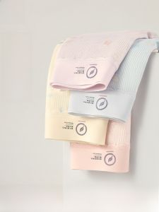 MiiOW | High Waist Seamless Pure Cotton Antibacterial Cat Woman Underwear Modal Briefs Comfortable Breathable Womens Shorts