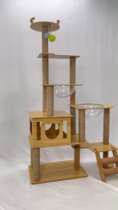 Mã CT015 trụ cào móng cho mèo PETDECOR tạo không gian chơi cho boss