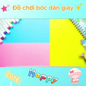Đồ búp bê cắt giấy giải trí Đồ chơi rèn luyện trí thông minh chủ đề Nursery
