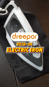 Dreepor Irons Portable Dry Iron for clothes 5-Gear Temperature 1600W Fast Wrinkle Removal