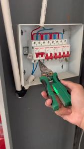 TuoSen Electricians Measuring Scissors Wire Stripping Multi-Functional Pliers 拓森电工测电剥线钳