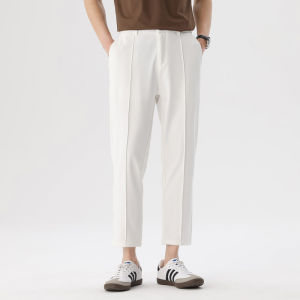 UBV | Light Business Look Lengthening Cool 9-Segment Casual Trousers