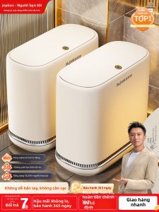 Joybos | Thùng Rác Toilet Nắp Tự Động Dung Lượng Lớn Mới
