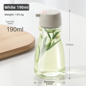 Kitchen Use Multi-function Glass Soy Sauce and Vinegar Dispenser