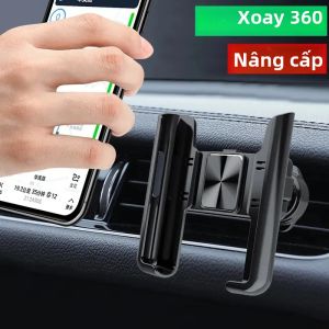 Giá Đỡ Điện Thoại Ô Tô Đa Năng Gravity Air Vent Mount Cho iPhone Samsung Xiaomi - Giá Đỡ Điện Thoại Di Động