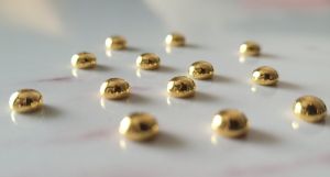 [Ready Stock] YHH 999(24K) Authentic Gold Bean Beans Emas Investment 小红书爆红纯正金豆豆 0.1g-5g