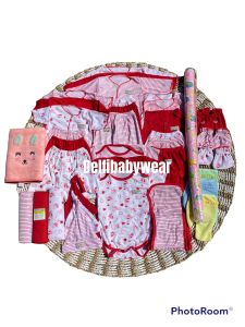 41 PCS Paket Lahiran Lengkap Seri Merah newborn