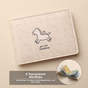 Cute & Stylish Driver License Protector Wallet