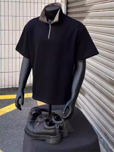 XIBAIYI | Áo Polo Áo Thun Mở Rộng Half Zip Siêu Lớn