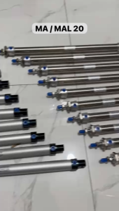 Cylinder pneumatic MA20 / MAL20 Pneumatik Angin Air Silinder MA 20 MAL 20