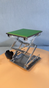 100x100mm Aluminum Router Lift Table Woodworking Engraving Lab Lifting Stand Rack Lift Platform