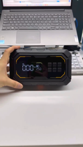 【Arrive in 3Days】Vyvylabs 4In 1 Car Jump Starter Power Bank Portable Air Pump 150PSI Tire Inflator 6000mAh Car Battery Emergency Boosters Starting Device Car Starter