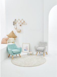 Mesasilla Kids Import Multifunctional Sofa Baby Learning to Sit Chair Cute Casual Reading Small Couch