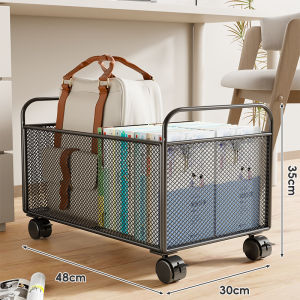Large Capacity Multi-function Storage Shelf With Wheels