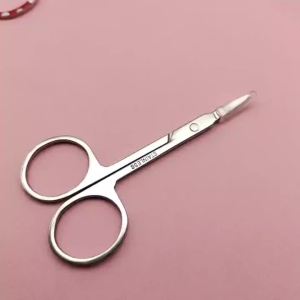 EasyNail Chuyên Nghiệp Kéo Cắt Da Chân Móng Tay Bộ 1 Chiếc Bề Mặt Gương Thẳng Đường Cong Đầu Thép Không Gỉ Để Làm Móng Tay Chân Chăm Sóc Móng Tay
