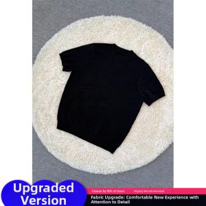 CHENMU | Vintage Style Embroidered Collar Fitted T Shirt