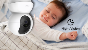 TP-Link Tapo C200 1080p Pan/Tilt Smart WiFi Security Camera 360° Coverage AI Motion Detection Night Vision Two-Way Audio 512GB Local Storage Compatible with Alexa CCTV Camera | NASHANTOO