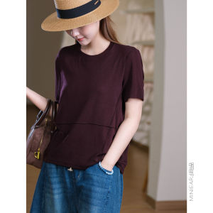XIAOER | Spacious Comfortable Cotton Short Sleeve Shirt