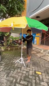 Tenda Payung Event Pantai Cafe Bazaar Parasol Diameter 180 cm 36 INCI Payung Pantai Jumbo