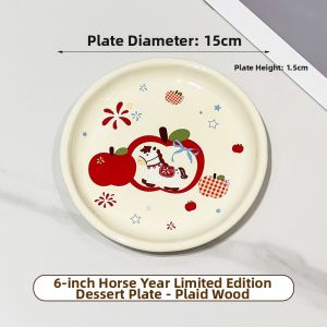 XIAOHUANGLU | Cute Fruit Design Ceramic Bone Residue Dish