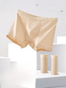 MiiOW | Quần lót nam cotton nguyên chất MiiOW dành cho trẻ em và thanh thiếu niên phát triển Quần đùi kháng khuẩn bằng lụa tơ tằm