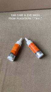 PUAINTA Ear Cleaner for Pets Ear Cleaning Plant-based Formula Calendula Pets Ear Problem Cleaner for Cat Dog Ear Odor Infection Earwax Cleaning 60ml