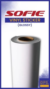DPS Sofie Vinyl Sticker Roll Glossy (164ft x 5ft) Vinyl sticker Glossy 164ft x 5ft