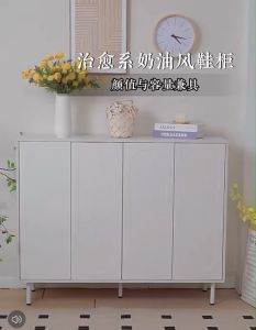 ตู้เก็บของ ชั้นวางของในครัว ตู้เก็บของในครัว ตู้ครัว ชั้นวางของในห้องครัว ชั้นวางอเนกประสงค์ เคาน์เตอร์ห้องครัว ขนาดใหญ่ ชั้นวางพร้อมตู้เก็บของ พร้อมส่ง สีขาวครีม