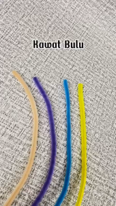 Kawat Bulu MERCY 1 Ikat 10 Tangkai Kawat KERAJINAN TANGAN Pipe Cleaner Hand Bouquet