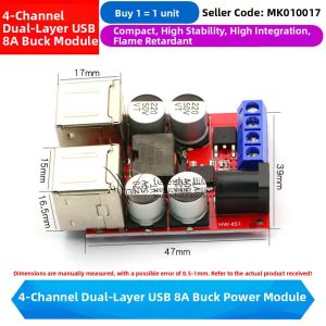 TELESKY | Voltage Converter Power Supply Module 6-24V To 5V 3A