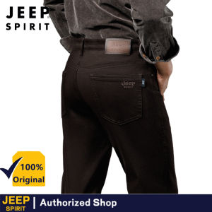 JEEP SPIRIT Spring and Autumn Mens Golf Pants High Quality Elasticity Fashion Casual Versatile Breathable Trousers