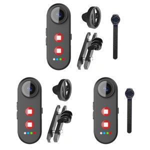 Cycling Tail Light W/ 150 Angle Camera Bicycle Intelligent Tail Light Brake Sensor Warning Lamp for Road Mountain Riding