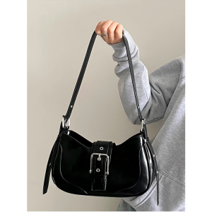 Chen Mu Home Womens Bag 2025 New Retro Spicy Girl Underarm Bag Small Quality Crescent Bag Single Shoulder Slant Bag