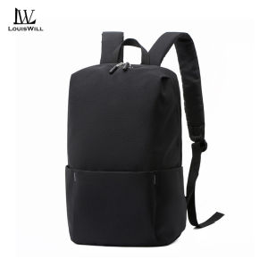 LouisWill Backpack Outdoor Backpack Lightweight Water Resistant Backpack Minimalist Design for School Work & Travel Simple Design