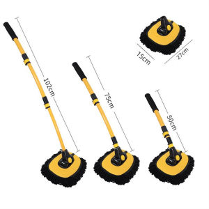 New Car Cleaning Brush Telescoping Long Handle Washing Mop Chenille Broom Universal Car Brushes Tools Auto Accessories
