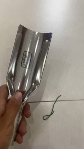 Dụng cụ đập đá inox Tiến Thành dài 20cm - Thiết kế chắc chắn
