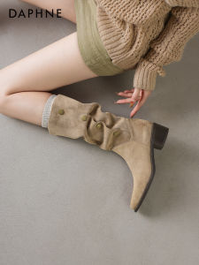 Daphne | Wasteland Style Mid-Calf Boots