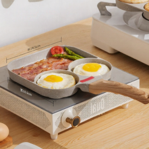 MAIYUQI | Non-Stick Breakfast Cooking Pan Four Holes