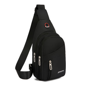 Mini Crossbody Bag Mens Casual Oxford Cloth Single Shoulder Waist Bag Waterproof Leisure Fashion Male Chest Pack