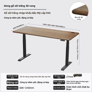 ELYDO | Bàn Làm Việc Điện Động Cơ Đôi