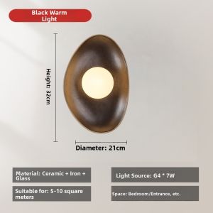 OUCHAO | Wabi Sabi Vintage Teardrop Wall Light