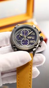 COD/BAYAR DITEMPAT Jam tangan pria analog crono aktif skmei 2051 kulit original
