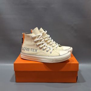 SEPATU CNVRS 70S HIGH X GRTX CREAM PUTIH KANVAS SOL GLOSSY 38-43