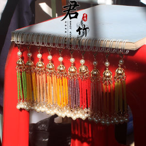 จุนซิ่ต์ 18 สี ลูกปัดมันฝรั่ง หัวเข็มขัดแบบถอดได้ จี้ผม จี้หางกระรอก ลูกปัดมันฝรั่งเทียม อุปกรณ์ทำเครื่องประดับ DIY