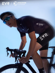 evr | EVR Mens Cycling Shorts One-Piece High Elastic Breathable Road Bicycle Riding Pants Summer Lightweight Comfortable Bike Riding