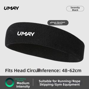 Umay | Wide Absorbent Sweatband for Men and Women