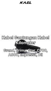 Karet Gantungan Kilometer Honda Astrea Grand Prima Star Legenda & C700 C700 & A800 A 800 & Supra Lama X Fit & Win Pegangan Kabel Speedometer Spidometer Kilo Speedo Meter KM