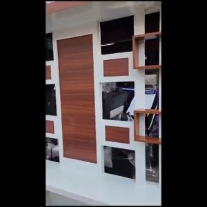 Bufet TV / Rak TV / Meja TV PVC Kaca Polos 1