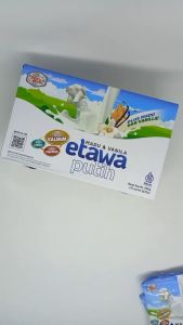 Susu Kambing Etawa Bubuk Plus Madu Dan Vanila Etawa Putih Ratu Lebah Kemasan Box Isi 10 Sachet